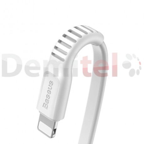 Кабел BASEUS Tough USB-C към Lightning 2м Бял