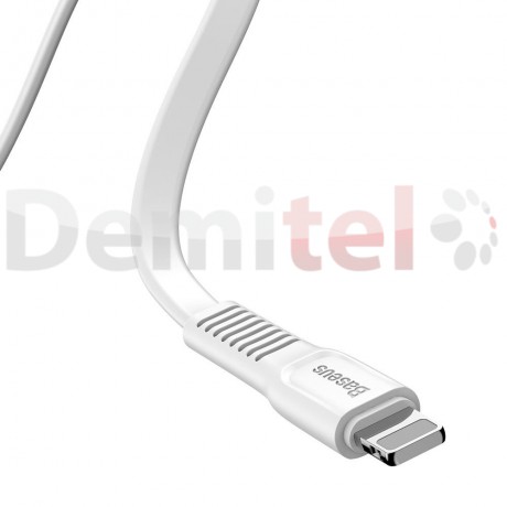 Кабел BASEUS Tough USB-C към Lightning 2м Бял