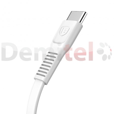 Кабел BASEUS Tough USB-C към Lightning 2м Бял