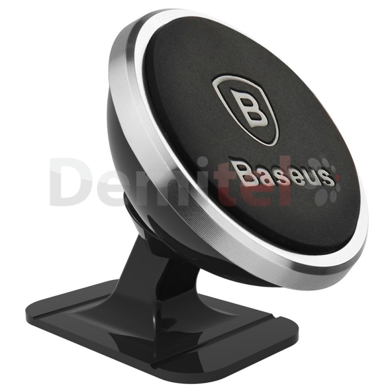 Магнитна стойка BASEUS 360 Rotation за гладки повърхности Сребрист