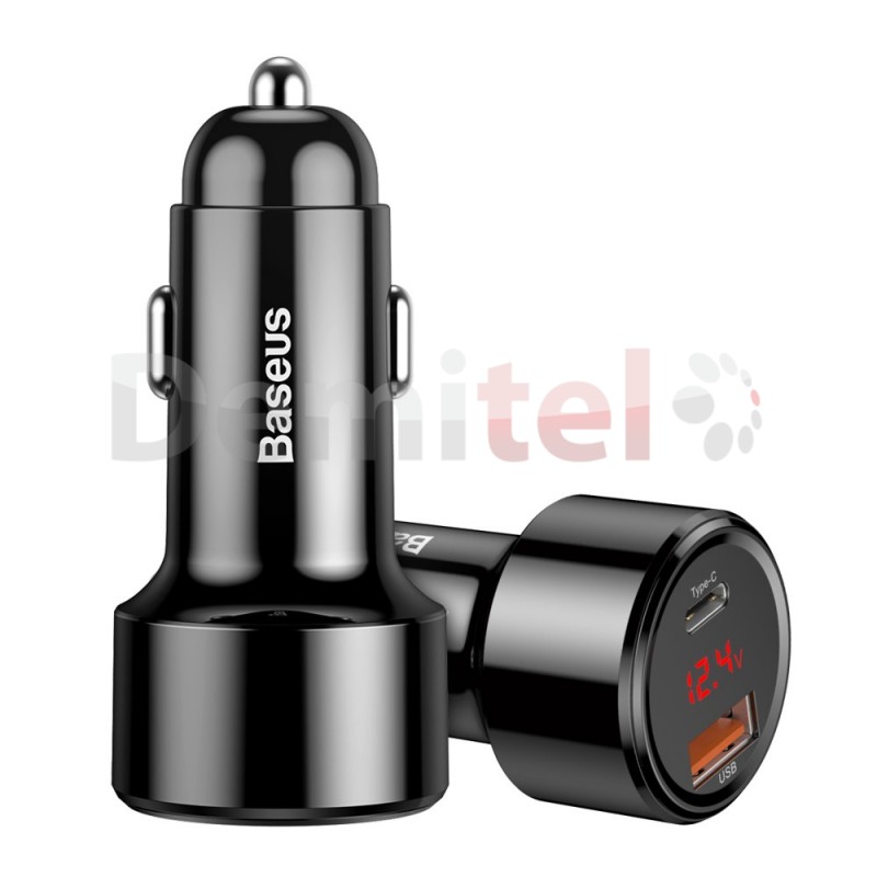 Зарядно за кола BASEUS Magic PPS 45W PD+QC4.0 Черно