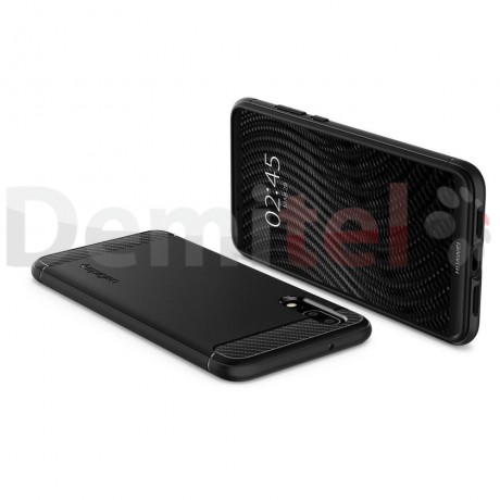 Силиконов гръб SPIGEN Rugged Armor за P20 Черен