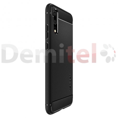 Силиконов гръб SPIGEN Rugged Armor за P20 Черен