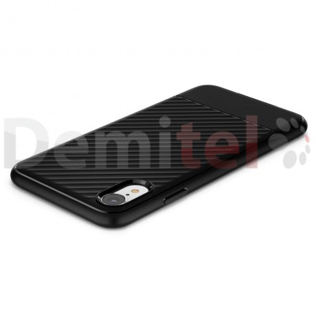 Силиконов гръб SPIGEN Core Armor за iPhone XR Черен