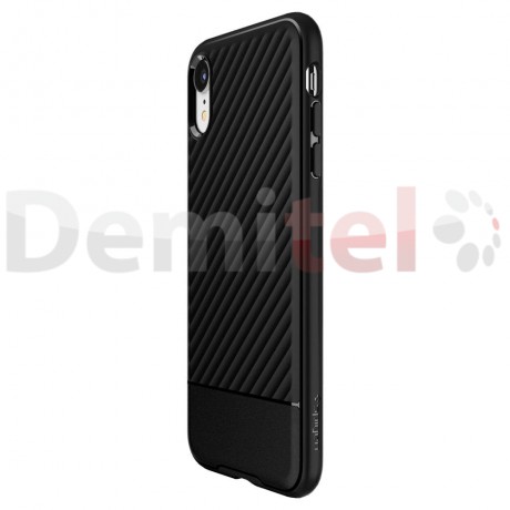 Силиконов гръб SPIGEN Core Armor за iPhone XR Черен
