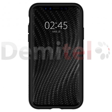 Силиконов гръб SPIGEN Core Armor за iPhone XR Черен