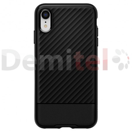 Силиконов гръб SPIGEN Core Armor за iPhone XR Черен