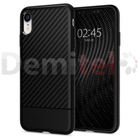 Силиконов гръб SPIGEN Core Armor за iPhone XR Черен