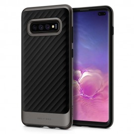 Силиконов гръб SPIGEN Neo Hybrid за Galaxy S10 Plus Черен-сив 