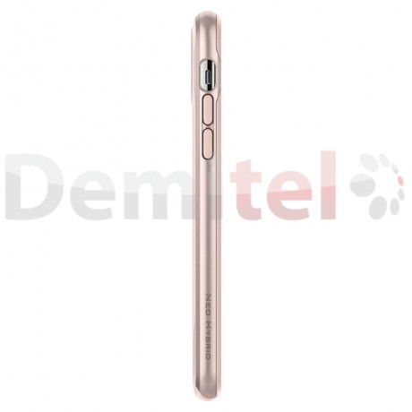 Силиконов гръб SPIGEN Neo Hybrid за iPhone X/XS Розов
