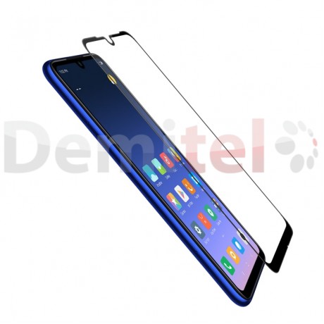 Стъклен протектор с кант за XIAOMI Redmi Note 7 Черен