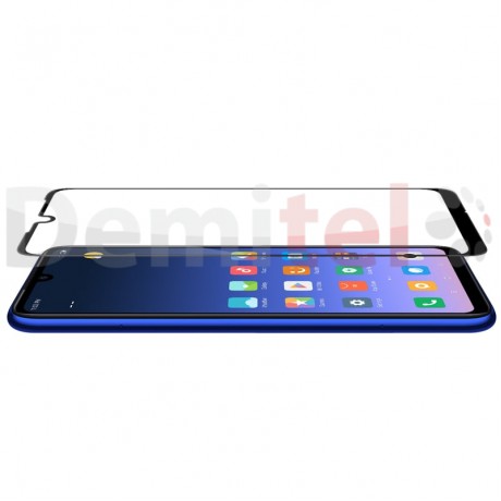 Стъклен протектор с кант за XIAOMI Redmi Note 7 Черен