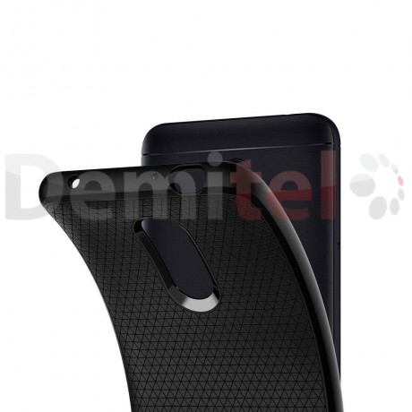 Силиконов гръб SPIGEN Liquid Air за Redmi 5 Plus / Note 5 Черен