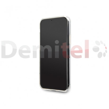 Силиконов гръб KARL LAGERFELD Choupette Fun Sunglasses за iPhone 11 Pro Розов