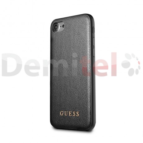 Силиконов гръб GUESS Iridescent за iPhone 8 Черен
