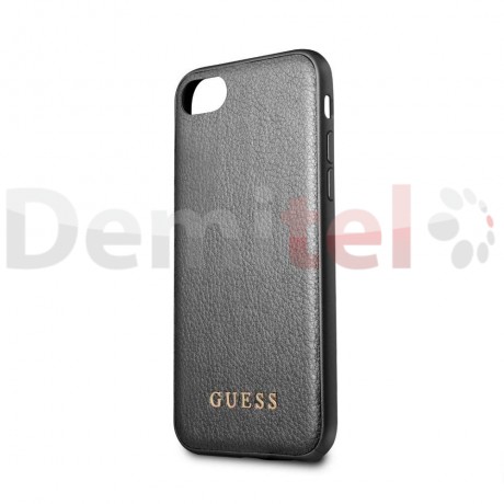 Силиконов гръб GUESS Iridescent за iPhone 8 Черен