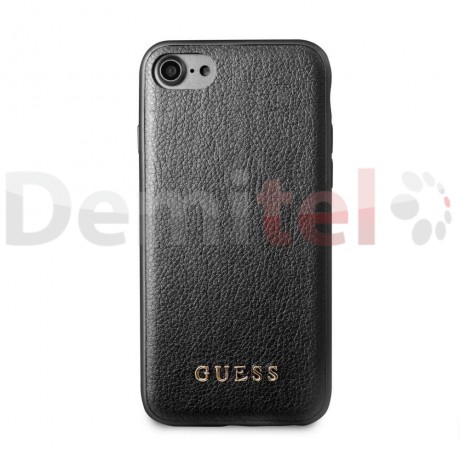 Силиконов гръб GUESS Iridescent за iPhone 8 Черен