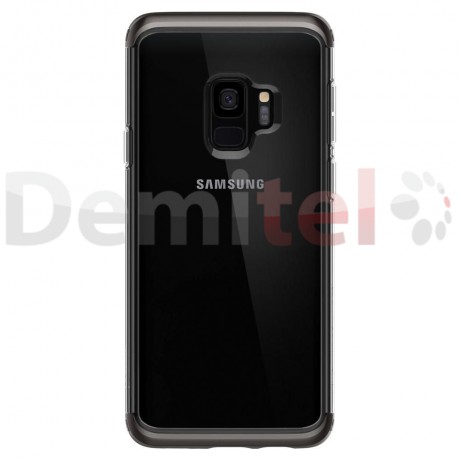 Силиконов гръб SPIGEN Neo Hybrid NC за Galaxy S9 Черен-сив