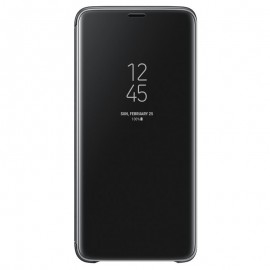 Тефтер SAMSUNG Clear View Standing Cover за Galaxy S9 Plus Черен 