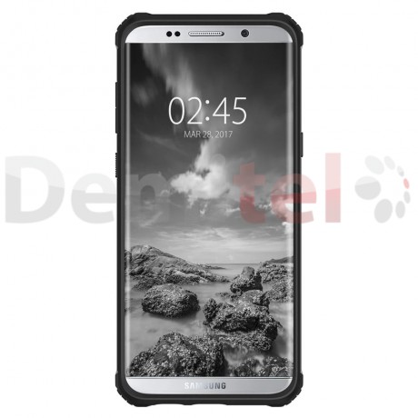 Силиконов гръб SPIGEN Rugged Armor Extra за Galaxy S8 Plus Черен