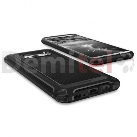 Силиконов гръб SPIGEN Rugged Armor Extra за Galaxy S8 Plus Черен