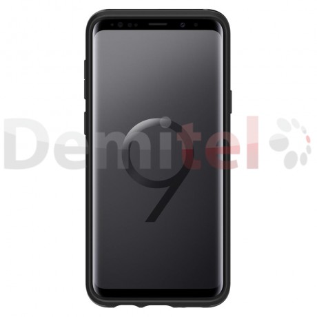 Силиконов гръб SPIGEN Neo Hybrid за Galaxy S9 Plus Черен-сив