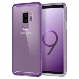 Силиконов гръб SPIGEN Neo Hybrid Crystal за Galaxy S9 Plus Прозрачен-лилав 
