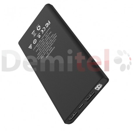 Преносима батерия HOCO J37 с безжично зареждане 10000mAh Черен