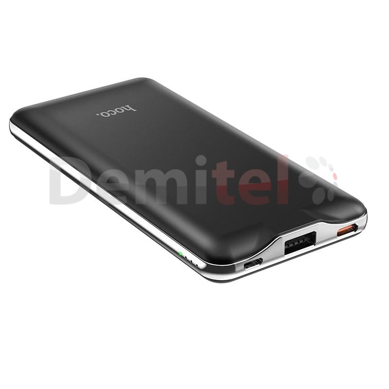 Преносима батерия HOCO J39 PD + QC3.0 10000mAh Черен