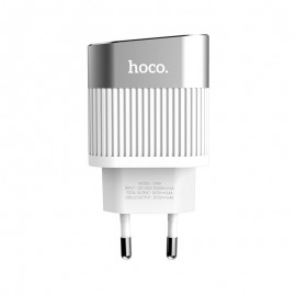 Зарядно HOCO C40A 220V 2.4A Бяло 