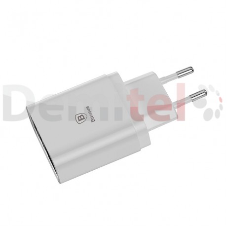 Зарядно BASEUS Mirror Travel Charger Бяло
