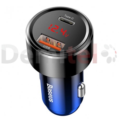 Зарядно за кола BASEUS Magic PPS 45W PD+QC4.0 Синьо