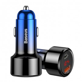 Зарядно за кола BASEUS Magic PPS 45W PD+QC4.0 Синьо 