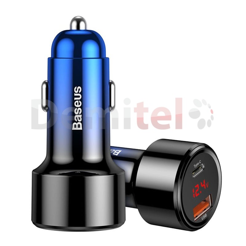 Зарядно за кола BASEUS Magic PPS 45W PD+QC4.0 Синьо