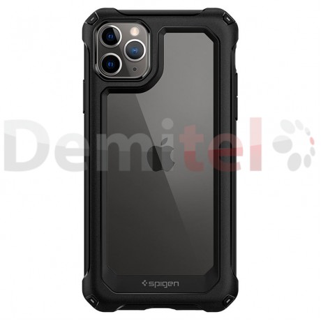 Силиконов гръб SPIGEN Gauntlet за iPhone 11 Pro Max Черен