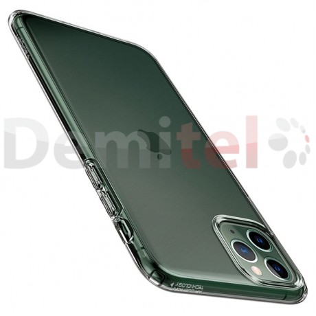 Силиконов гръб SPIGEN Liquid Crystal за iPhone 11 Pro Max Прозрачен