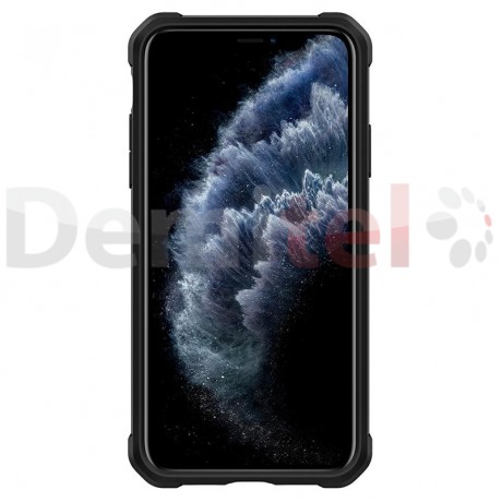 Силиконов гръб SPIGEN Gauntlet за iPhone 11 Pro Черен