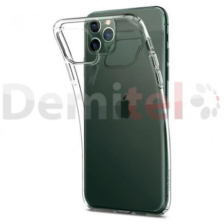 Силиконов гръб SPIGEN Liquid Crystal за iPhone 11 Pro Прозрачен