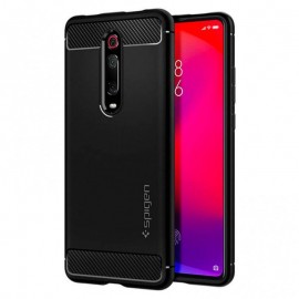 Силиконов гръб SPIGEN Rugged Armor за Mi 9T/Mi 9T Pro Черен 