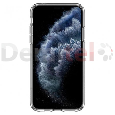 Силиконов гръб CYRILL Cecile White Mandala за iPhone 11 Pro Max Прозрачен