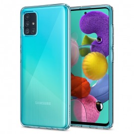 Силиконов гръб SPIGEN Liquid Crystal за Galaxy A51 Прозрачен 