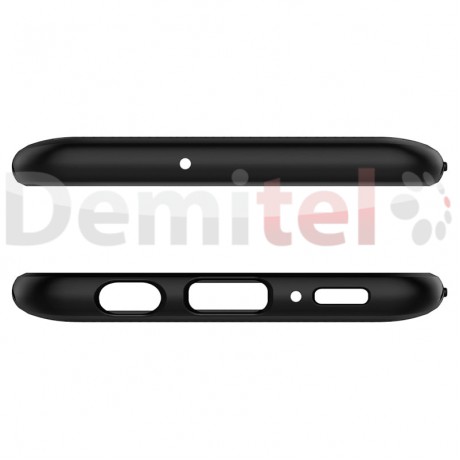 Силиконов гръб SPIGEN Liquid Air за Galaxy A51 Черен