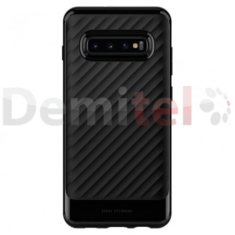 Силиконов гръб SPIGEN Neo Hybrid за Galaxy S10 Сив