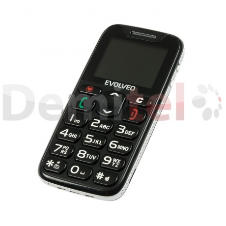 Мобилен телефон EVOLVEO EasyPhone Черен