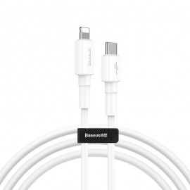 Кабел BASEUS Mini White USB-C към Lightning 1м Бял 