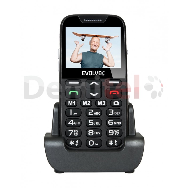 Мобилен телефон EVOLVEO EasyPhone XR Черен