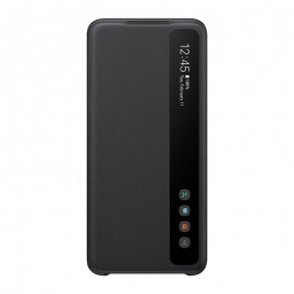 Тефтер SAMSUNG Clear View Cover за Galaxy S20 Черен 
