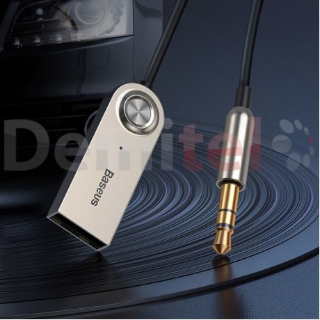 Блутут аудио кабел BASEUS Wireless Audio Adapter BA01 Черен