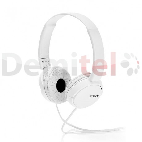 Слушалки SONY MDR-ZX110AP с микрофон Бели