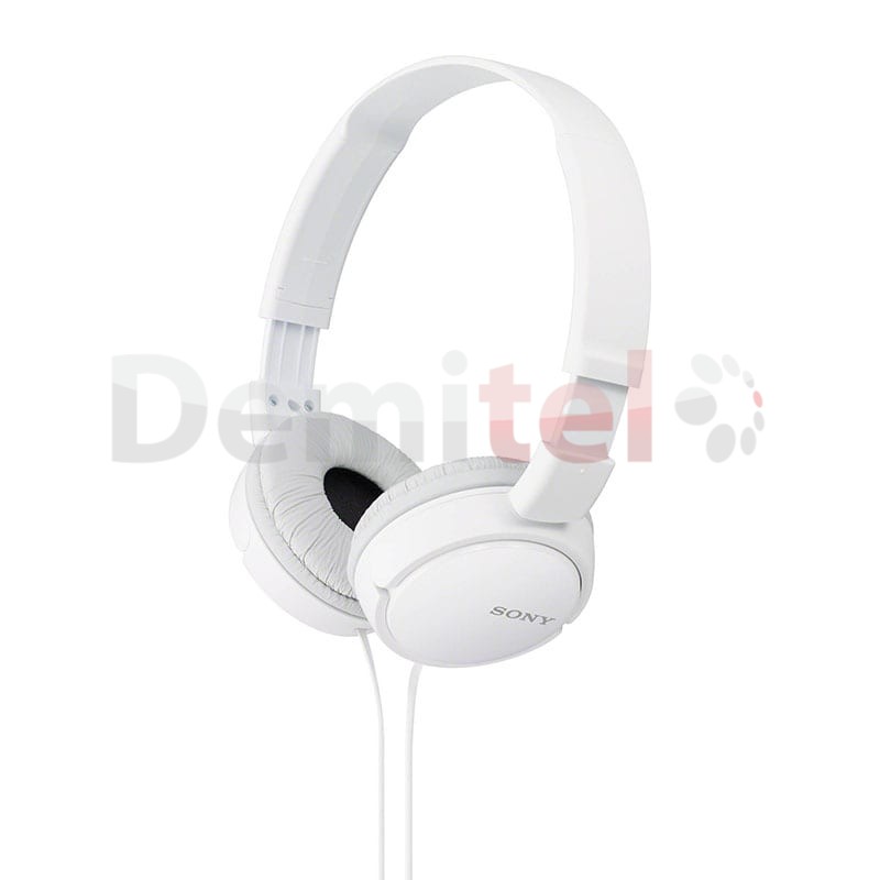 Слушалки SONY MDR-ZX110AP с микрофон Бели